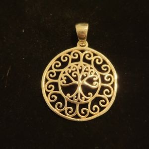 Tree of Life Silver Pendant